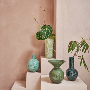 Linn Vase | Green by URBAN NATURE CULTURE (linn-vase-green)