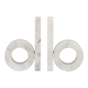 Orlin Bookend | White Marble by URBAN NATURE CULTURE (orlin-bookend-white-marble)