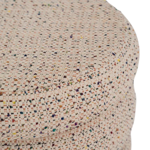 Cinco Ottoman | Tweed Multi Colour by URBAN NATURE CULTURE (cinco-pouf-tweed-multi-colour)