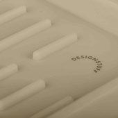 Sink Tray and Sponge Holder Silicone | Sand by DESIGNSTUFF (sink-tray-and-sponge-holder-silicone-sand)