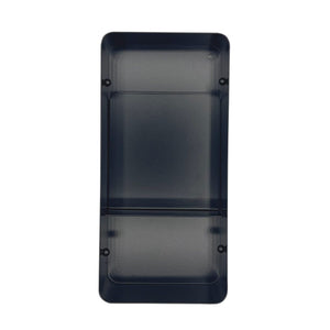 Storage Box With Divider | Black by DESIGNSTUFF (storage-box-with-divider-black)