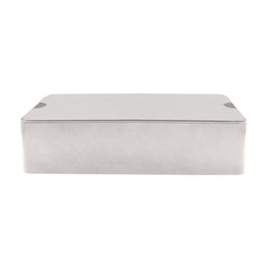 Storage Box With Divider | White by DESIGNSTUFF (copy-of-storage-box-with-divider-white)