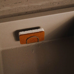 Sink Sponge Holder | Khaki by DESIGNSTUFF (sink-sponge-holder-khaki)
