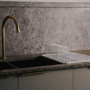 Dish Drainer | Set of 2 | White by DESIGNSTUFF (dish-drainer-set-of-2-white)