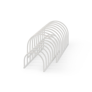 Dish Drainer | Set of 2 | White by DESIGNSTUFF (dish-drainer-set-of-2-white)