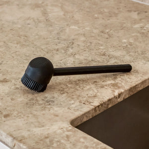 RUND Dish Brush | Silicone | Black