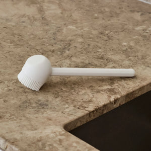 RUND Dish Brush | Silicone | White