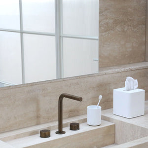 ARC Tumbler | Toothbrush Holder | White