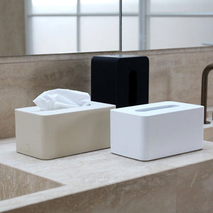 DESIGNSTUFF ARC Rectangle Tissue Box | Sand