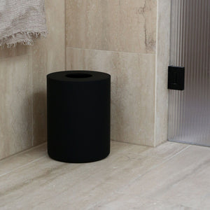 DesignStuff Arc Bin 4L Black Bathroom Waste Bin