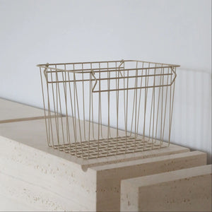 FORMA Metal Basket | L | Sand