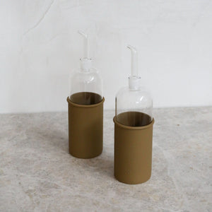 RUND Bottle for Vinegar | Glass/Silicone | 700ml | Fern