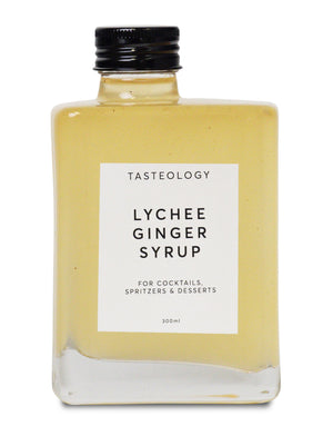 Lychee Ginger Syrup by TASTEOLOGY (lychee-ginger-syrup)