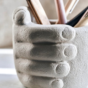 Handy Storage Pot | Grey by HOUSE DOCTOR (storage-hdhandy-grey-brown)