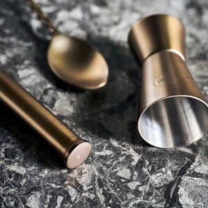 Baar Cocktail Set| Antique Brass by HOUSE DOCTOR (cocktail-set-hdbaar-antique-brass-finish)