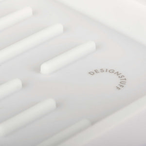 Sink Tray and Sponge Holder Silicone | White by DESIGNSTUFF (sink-tray-and-sponge-holder-silicone-white)