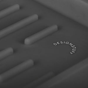 Sink Tray and Sponge Holder Silicone | Black by DESIGNSTUFF (sink-tray-and-sponge-holder-silicone-black)