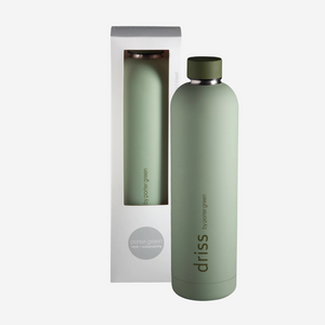 DRISS Insulated Stainless Steel Bottle | Moss+Olive by PORTER GREEN (driss-insulated-stainless-steel-bottle-moss-olive)