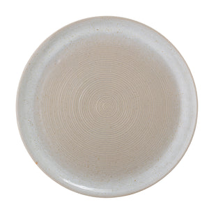 Taupe Plate | Grey Beige by BLOOMINGVILLE (taupe-plate-grey-stoneware)