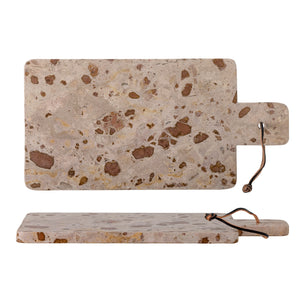 Nukaka Cutting Board | Brown Marble