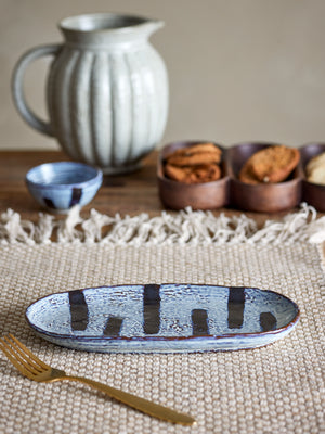 Ever Stoneware Plate | Black by BLOOMINGVILLE (ever-plate-black-stoneware)