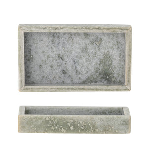 Majsa Marble Tray Small | Green by BLOOMINGVILLE (majsa-tray-green-marble)