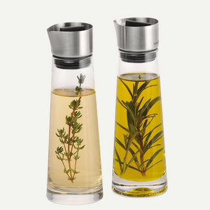 Alinjo Oil/Vinegar Set 180ml | Stainless Steel by BLOMUS (blomus-olvigo-oil-vinegar-set-2-150ml)