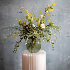 BALLOON Vase | Green by HUBSCH (hubsch-balloon-vase-green-21)