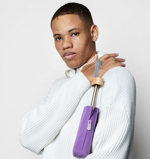 Micro Umbrella | Mauve/Olympe by ANATOLE (anatole-lilac-folding-micro-umbrella-olympe)