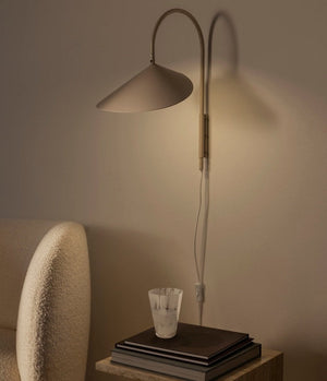 Arum Swivel Wall Lamp | Cashmere by FERM LIVING (arum-swivel-wall-lamp-cashmere-au)
