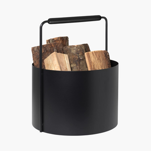 ASHI Wood Basket | Black by BLOMUS (ashi-wood-basket-black-copy)