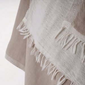 Atlas Bamboo Turkish Towel | Stone Beige