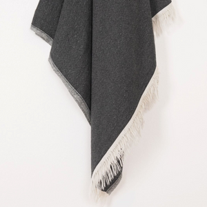 Atlas Bamboo Turkish Towel | Black