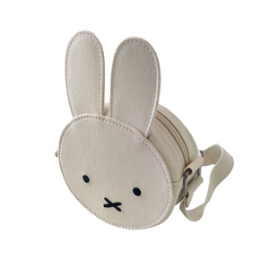 Miffy Canvas Ears Crossbody Bag S | Off-White