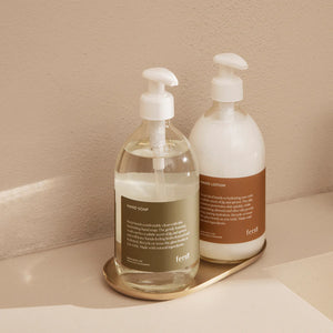 Basho Tray | Oval | Brass