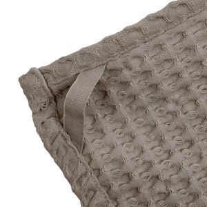 Big Waffle Wash Cloth | Clay by THE ORGANIC COMPANY (the-organic-co-big-waffle-wash)