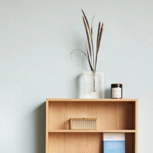 Hubsch Block Vase | Crystal