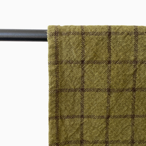 CANA Tea Towel | Olive/Oxyde by CHARVET EDITIONS (charvet-editions-tea-towel-cana-olive)