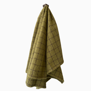 CANA Tea Towel | Olive/Oxyde by CHARVET EDITIONS (charvet-editions-tea-towel-cana-olive)