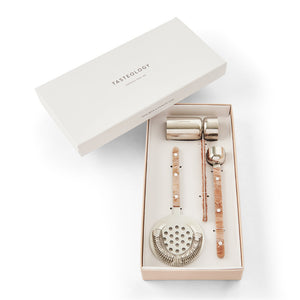 Cocktail Tools Set of 3 | Taupe by TASTEOLOGY (copy-of-cocktail-tools-set-of-3-taupe)