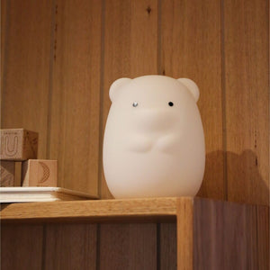Bear Night Lamp | White by DESIGNSTUFF (bear-night-lamp-camel-copy)