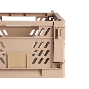 Slant Collapsible Crate | L | 50 x 33cm | Tuscany by DESIGNSTUFF (slant-collapsible-crate-l-50-x-33cm-tuscany)