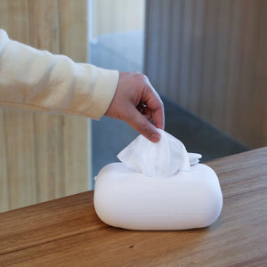 Wet Wipes Cover | Chalk White by DESIGNSTUFF (wet-wipes-chalk-white)