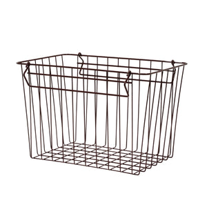 FORMA Metal Basket | L | Burgundy