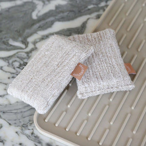 Hemp Marle Sponge | Camel (Set of 2) by DESIGNSTUFF (hemp-marle-sponge-camel-set-of-2)