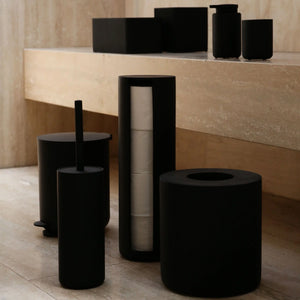 DESIGNSTUFF ARC Rectangle Tissue Box | Black