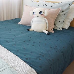 Pillowcase Odette - Ardoise by La Cerise Sur Le Gateau (la-cerise-sur-la-gateau-pillow-case-odette-ardoise-50)