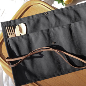 4 Person Cutlery Roll by Le Weekend (4-person-cutlery-roll)