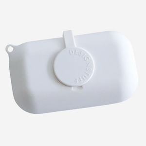 Wet Wipes Cover | Chalk White by DESIGNSTUFF (wet-wipes-chalk-white)