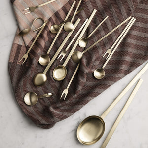 Fein Long Spoon | Brass by FERM LIVING (fein-small-spoon-brass-copy)